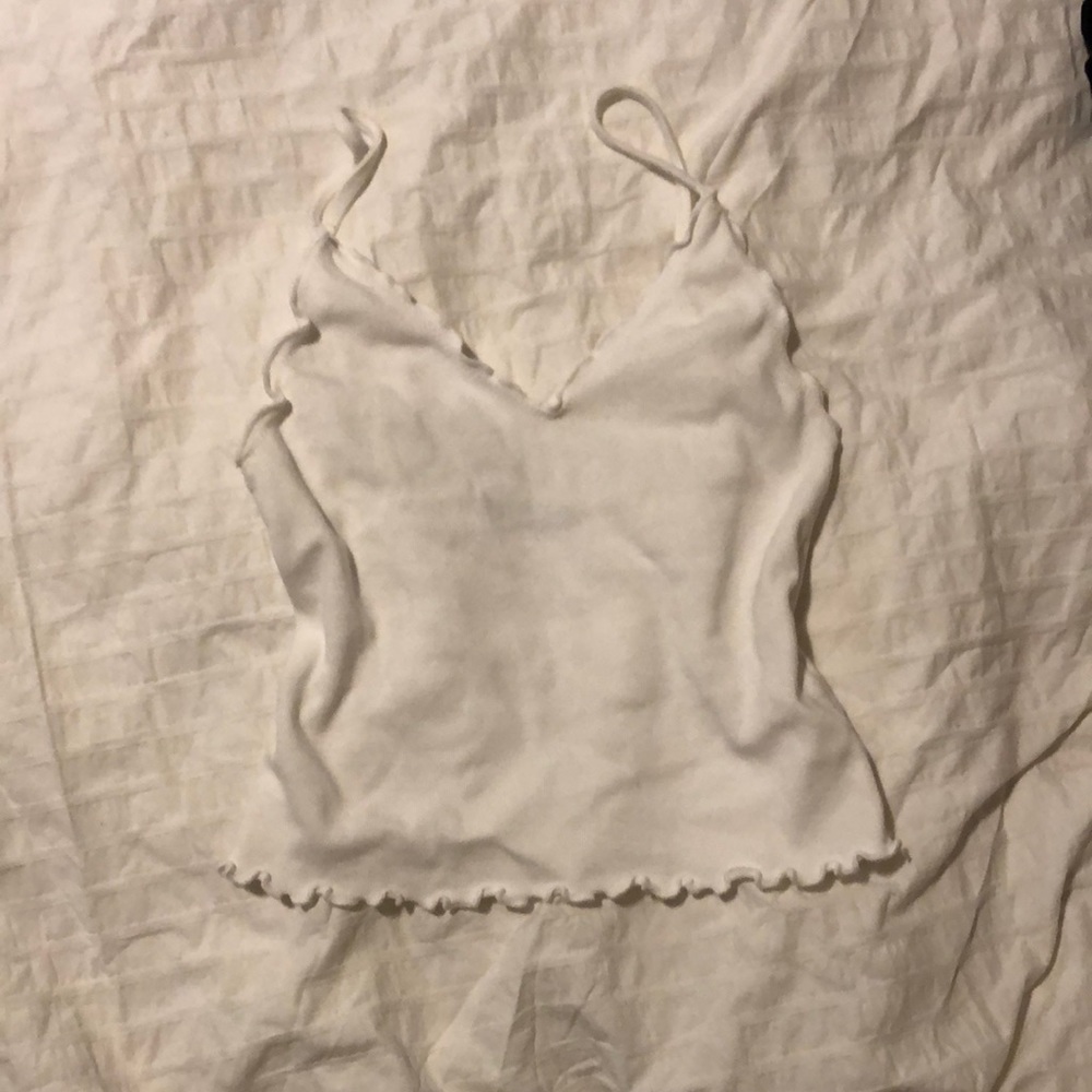 Brandy Melville white tank top